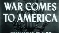 War Comes to America